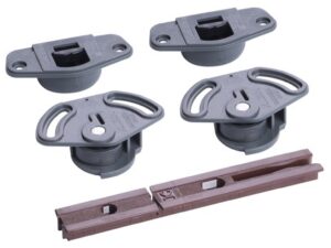 KG 22 SKYDESKABSBESLAGSÆT BRUN