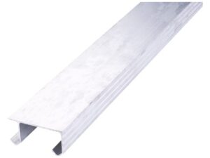 Skydeskabsskinne db. alu KG20/30