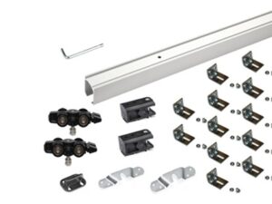 Roll-Lock Skydedørsbeslagsæt 3m 63-180 med vinkler 110kg