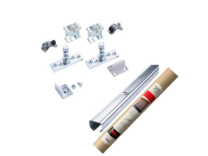 KG 40 skydedørsbeslagsæt, 2m (63-120cm)