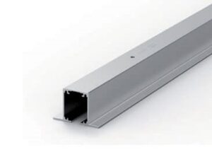 LITE skydedørsskinne m/vinger 4m