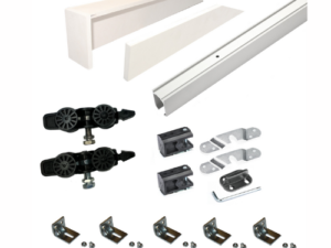 Skydedørsbeslagsæt 1,53m Dækkappe til 72,5cm Dør