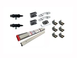 Roll-Lock Skydedørsbeslagsæt 2m 63-120 m/vinkler 60kg
