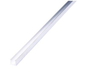 Bundskinne, alu 14x14x2