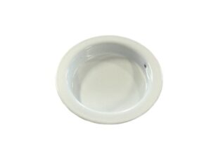 Skydedørsskål hvid, Ø50mm