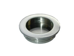 SKYDEDØRSSKÅL MATBØRSTET RUSTFRI 48 MM