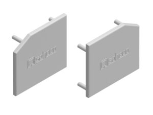 STAR ENDEKAPPER TIL MONTERINGSSKINNE, ELOX