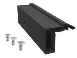 STAR montageprofil 2m Sort