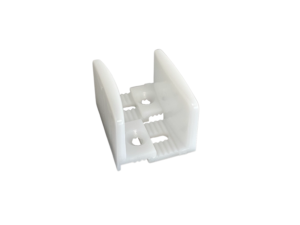 BUNDSTYR TIL GLASDØR, HVID