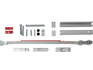 SLID 150 skydedørsbeslag med retrack og dobbelt soft close