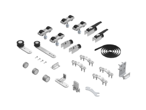 STAR teleskopbeslag til 2 døre