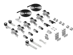 STAR teleskopbeslag til 3 døre